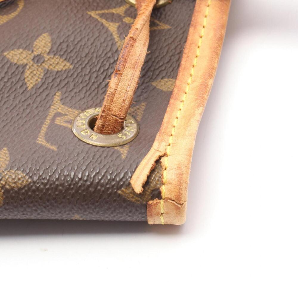 LOUIS VUITTON Brown Monogram Leather Backpack - Picture 13 of 13